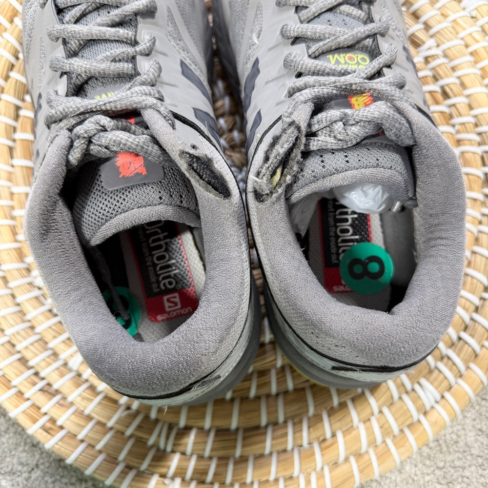 New Balance Women’s Summit Q.O.M. Trail Running Shoes Sneakers in Gray 8 - Picture 7 of 14